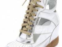 Marc by Marc Jacobs Metallic Cutout Sneaker Wedges