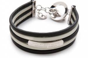 Marc by Marc Jacobs Multi Leather Toggle Bracelet