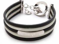 Marc by Marc Jacobs Multi Leather Toggle Bracelet