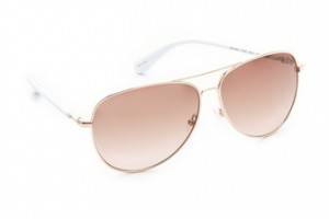 Marc by Marc Jacobs Oversized Metal Aviator Sunglasses