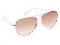Marc by Marc Jacobs Oversized Metal Aviator Sunglasses