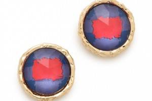 Marc by Marc Jacobs Paste & Prints Large Stud Earrings