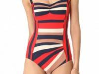 Marc by Marc Jacobs Pleated Maillot