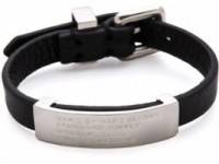 Marc by Marc Jacobs Standard Supply Leather ID Bracelet