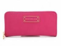 Marc by Marc Jacobs Too Hot to Handle Slim Zip Around Wallet