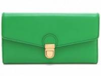 Marc by Marc Jacobs Top Chicret Solid New Long Trifold Wallet