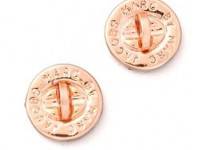 Marc by Marc Jacobs Turnlock Stud Earrings