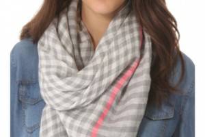 Marc by Marc Jacobs Woven Belinda Check Scarf