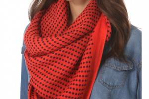 Marc by Marc Jacobs Woven Isabella Dot Scarf