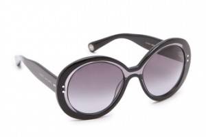 Marc Jacobs Sunglasses Translucent Round Sunglasses