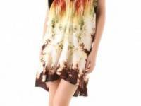 Maria Grachvogel Print Satin Mini Dress