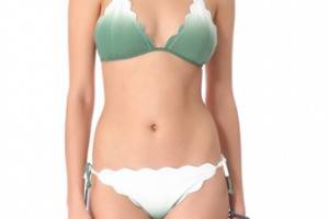 Marysia Swim Cay Scallop String Bikini