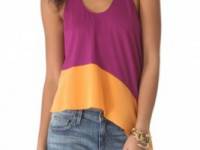 Mason by Michelle Mason Asymmetrical Tank