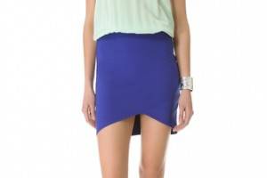 Mason by Michelle Mason Colorblock Strap Dress