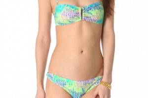 Matthew Williamson Escape Boned Bandeau Bikini