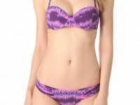 Matthew Williamson Escape Ruched Bikini