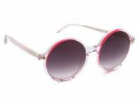 Matthew Williamson Transparent Round Sunglasses