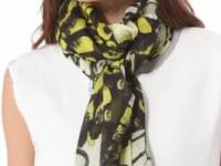 McQ - Alexander McQueen Butterfly Camo Scarf