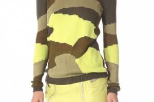 McQ - Alexander McQueen Camouflage Sweater