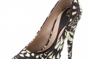 McQ - Alexander McQueen Printed High Heel Pumps