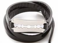 McQ - Alexander McQueen Razor Triple Wrap Bracelet