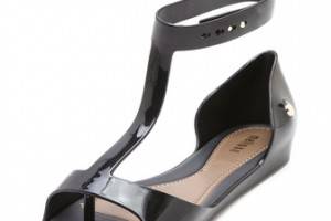 Melissa T Strap Flat Sandals