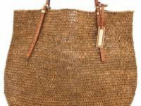 Michael Kors Collection Santorini Raffia Tote