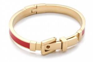 Michael Kors Enamel Buckle Bangle