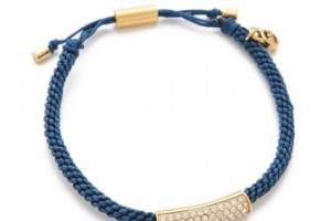 Michael Kors Pave Macrame Bracelet