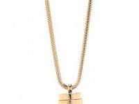 Michael Kors Tortoise Horn Pendant Necklace