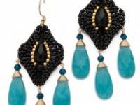 Miguel Ases Crystal &amp; Quartz Earrings