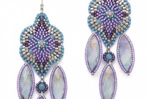 Miguel Ases Rainbow Quartz Earrings