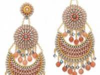 Miguel Ases Triple Tiered Earrings