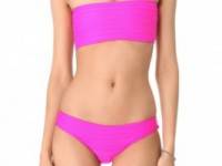 MIKOH SWIMWEAR Laniakea Bandeau Bikini Top