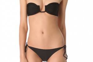 MIKOH SWIMWEAR St. Barths U Wire Bikini Top