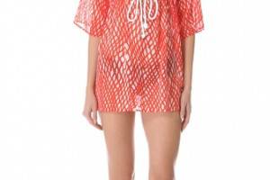 Milly Ava Drawstring Tunic Cover Up