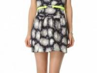 Milly Claudia Strapless Aster Dress