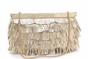 Milly Nikki Oversized Fringe Clutch