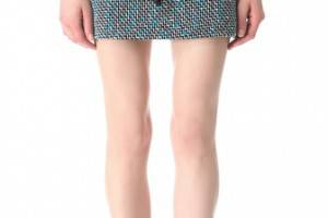 Milly Roberta Tweed Skirt