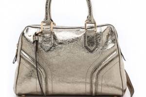 Milly Zoey Metallic Satchel