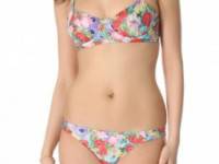 MINKPINK Lexi Pintuck Bikini Top