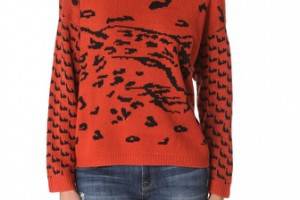 MINKPINK Once a Cheetah Sweater