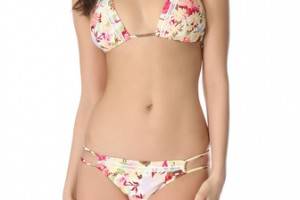 MINKPINK Sadie Tie Triangle Bikini Top