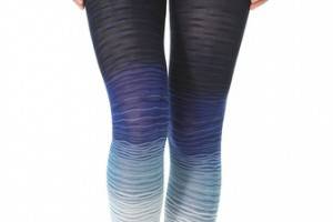 Missoni Mini Wave Print Footless Tights