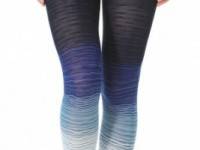 Missoni Mini Wave Print Footless Tights