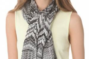 Missoni Mixed Print Lurex Scarf