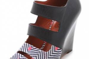 Missoni Peep Toe Wedges