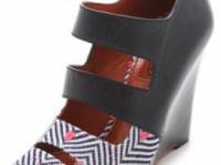 Missoni Peep Toe Wedges