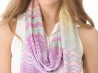 Missoni Scallop Print Scarf