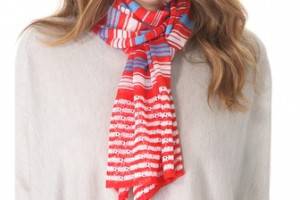 Missoni Thin Striped Scarf